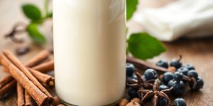Nut milk with natural preservatives.